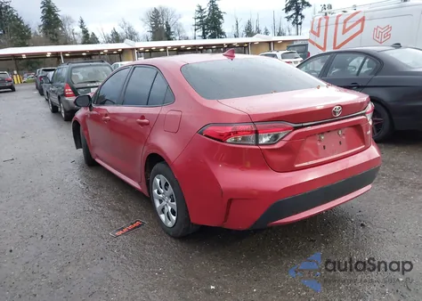 2020 Toyota Corolla Le z USA, uszkodzony, nr VIN 5YFEPRAE6LP034244